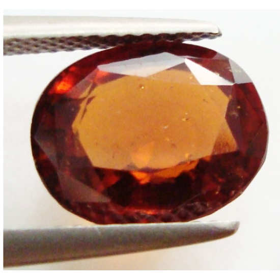 100% natural unheated untreated ceylon hessonite garnet gomedh certified 5.30cts 100% natural unheated untreated ceylon hessonite garnet gomedh certified 5.30cts