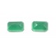 Certified  Natural Zambian Emerald Panna Clean Transparent 2 Pcs Pair 10.90cts