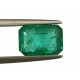 4.63 Ct Certified Super Premium Unheated Natural Zambian Emerald Gemstone 