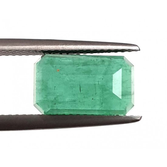 5.70ct Premium Grade Certified Natural Zambian Emerald Green Panna