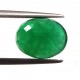 6.85cts Natural Zambian Emerald panna certified finest quality