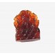 40ct Natural Certified Rarest Hessonite Garnet Gomed Ganesha Carving 40ct Natural Certified Rarest Hessonite Garnet Gomed Ganesha Carving