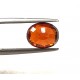 Natural unheated untreated ceylon hessonite garnet gomedh certified 4.35 ct