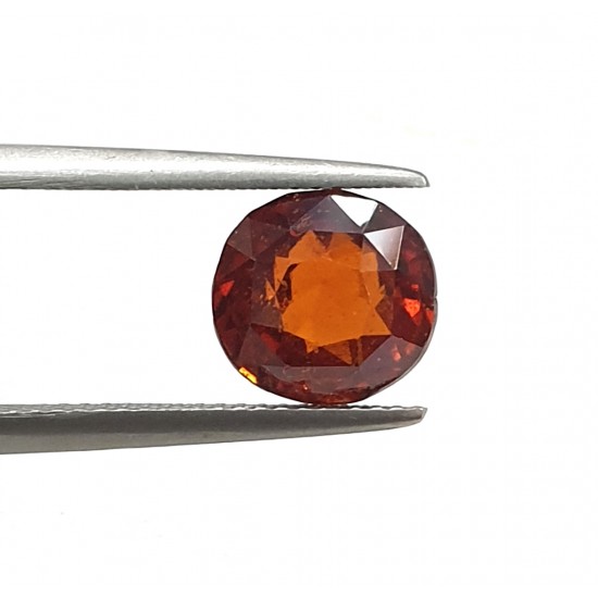 Natural unheated untreated ceylon hessonite garnet gomedh certified 4.62 ct