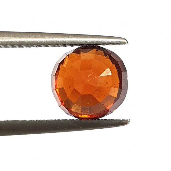 Natural unheated untreated ceylon hessonite garnet gomedh certified 4.62 ct