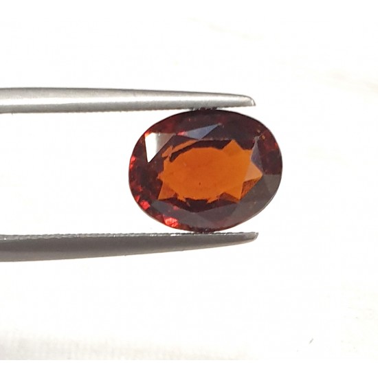 Natural unheated untreated ceylon hessonite garnet gomedh certified 4.63 ct