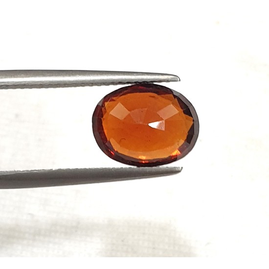 Natural unheated untreated ceylon hessonite garnet gomedh certified 4.63 ct