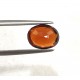 Natural unheated untreated ceylon hessonite garnet gomedh certified 4.63 ct