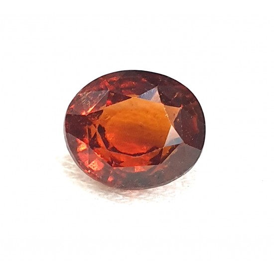 Natural unheated untreated ceylon hessonite garnet gomedh certified 4.90 ct