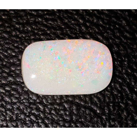Certified Natural Australian Fire White Opal 7.35ct