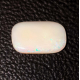 Certified Natural Australian Fire White Opal 7.35ct