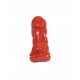 4.40ct Natural Certified Rarest Italian Red Coral Ganesha Carving
