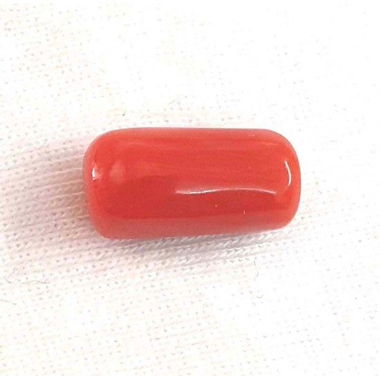 Certified natural italian red coral moonga 6.70 cts Certified natural italian red coral moonga 6.70 cts