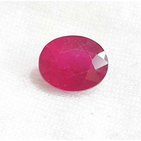 3.50ct 3.75 Ratti Natural Certified Ruby Clean Transparent Quality