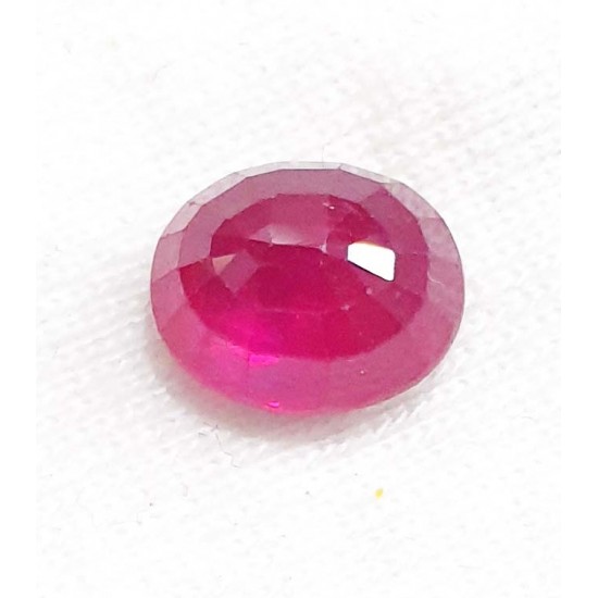 3.95ct 4.25 Ratti Natural Certified Ruby Clean Transparent Quality