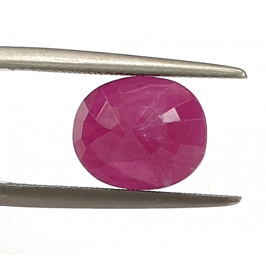 5.19ct 6 Ratti Natural Certified Ruby Clean Transparent Quality Gemstone