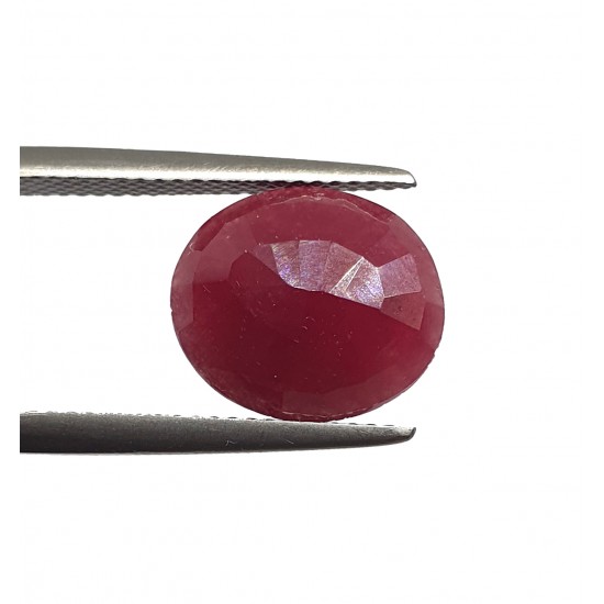 6.70 Ct 7.5 Ratti Natural Untreated Certified Ruby Earth Mined
