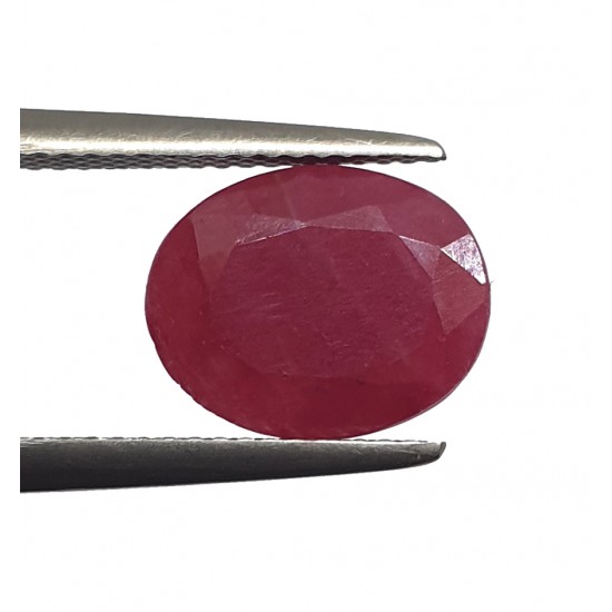 4.45 Ct 5 Ratti Natural Unheated Certified Ruby Earth Mined