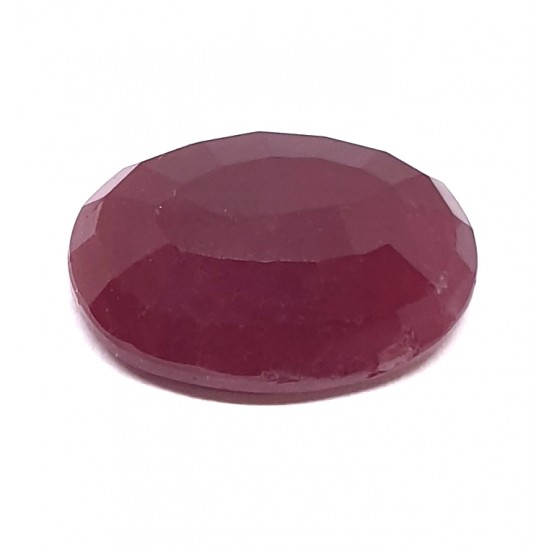 6.05 Ct 6.50 Ratti Natural Untreated Certified Ruby Earth Mined