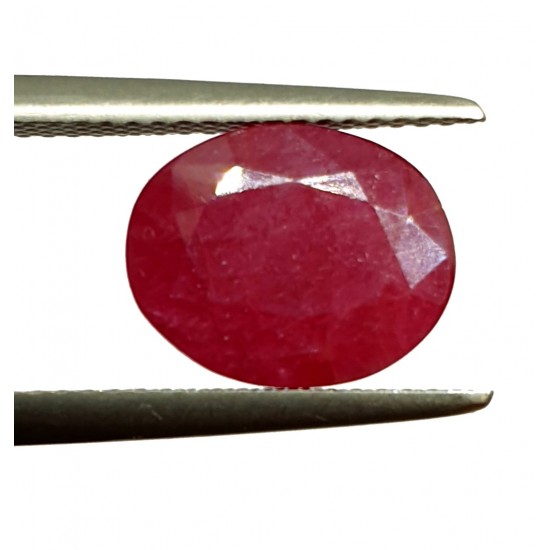 4.60 Ct 5 Ratti Unheated Natural Certified Ruby Old Mined