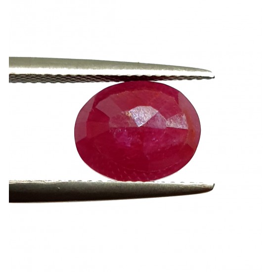 4.60 Ct 5 Ratti Unheated Natural Certified Ruby Old Mined