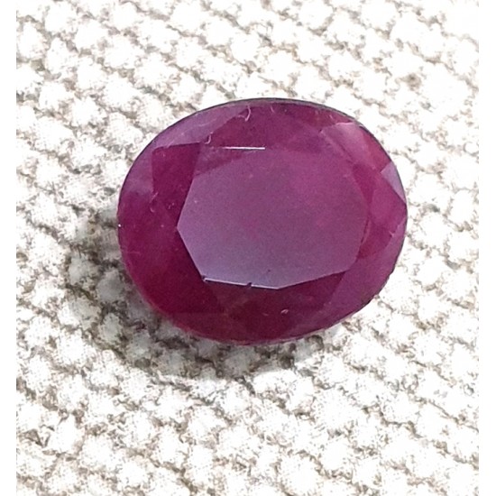 5.60Ct 6.25 Ratti Untreated Natural Certified Ruby Old Mined