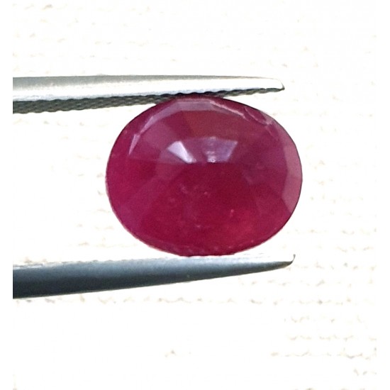 5.60Ct 6.25 Ratti Untreated Natural Certified Ruby Old Mined