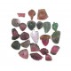 134ct Certified Natural Multi Tourmaline Mix Shape Wholesale Parcel Lot 22 Pecs