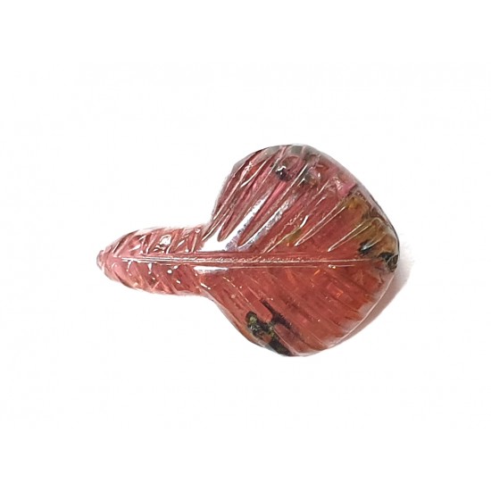 5.40ct Natural Certified Pink Tourmaline Fancy Shape Carving