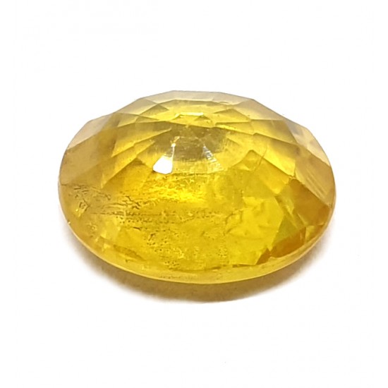 3.55 Ct 4 Ratti Natural Certified Earth Mined Yellow Sapphire Finest Quality