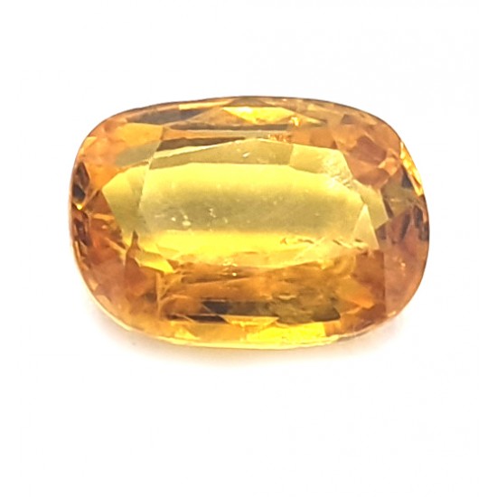 3.85 Ct 4.25 Ratti Certified Natural Mined Yellow Sapphire Finest Quality