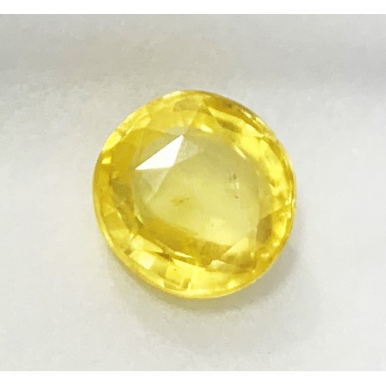 Certified Yellow Sapphire Ceylon Unheated Sapphire 6.07ct Certified Yellow Sapphire Ceylon Unheated Sapphire 6.07ct
