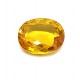3.30 Ct Certified  Premium Quality Yellow Sapphire Clean Transparent