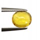 3.30 Ct Certified  Premium Quality Yellow Sapphire Clean Transparent