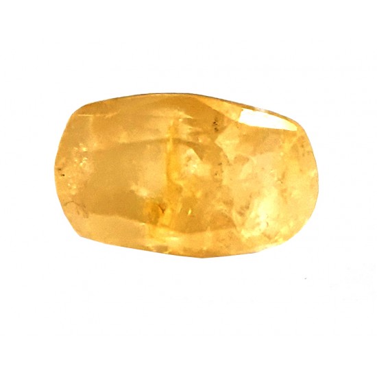 5.14ct Natural Certified Ceylon Yellow Sapphire Pukhraj Gemstone
