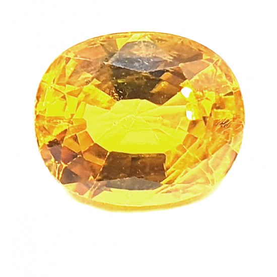 3.40 Ct 4 Ratti Natural Certified Yellow Sapphire Super Premium Quality
